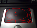 Touchpad with Synaptics